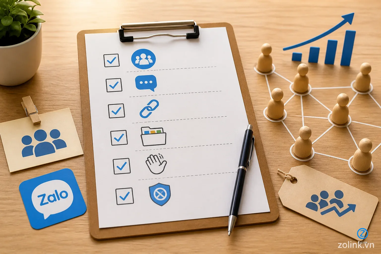Checklist phát triển nhóm Zalo bền vững cho admin cộng đồng