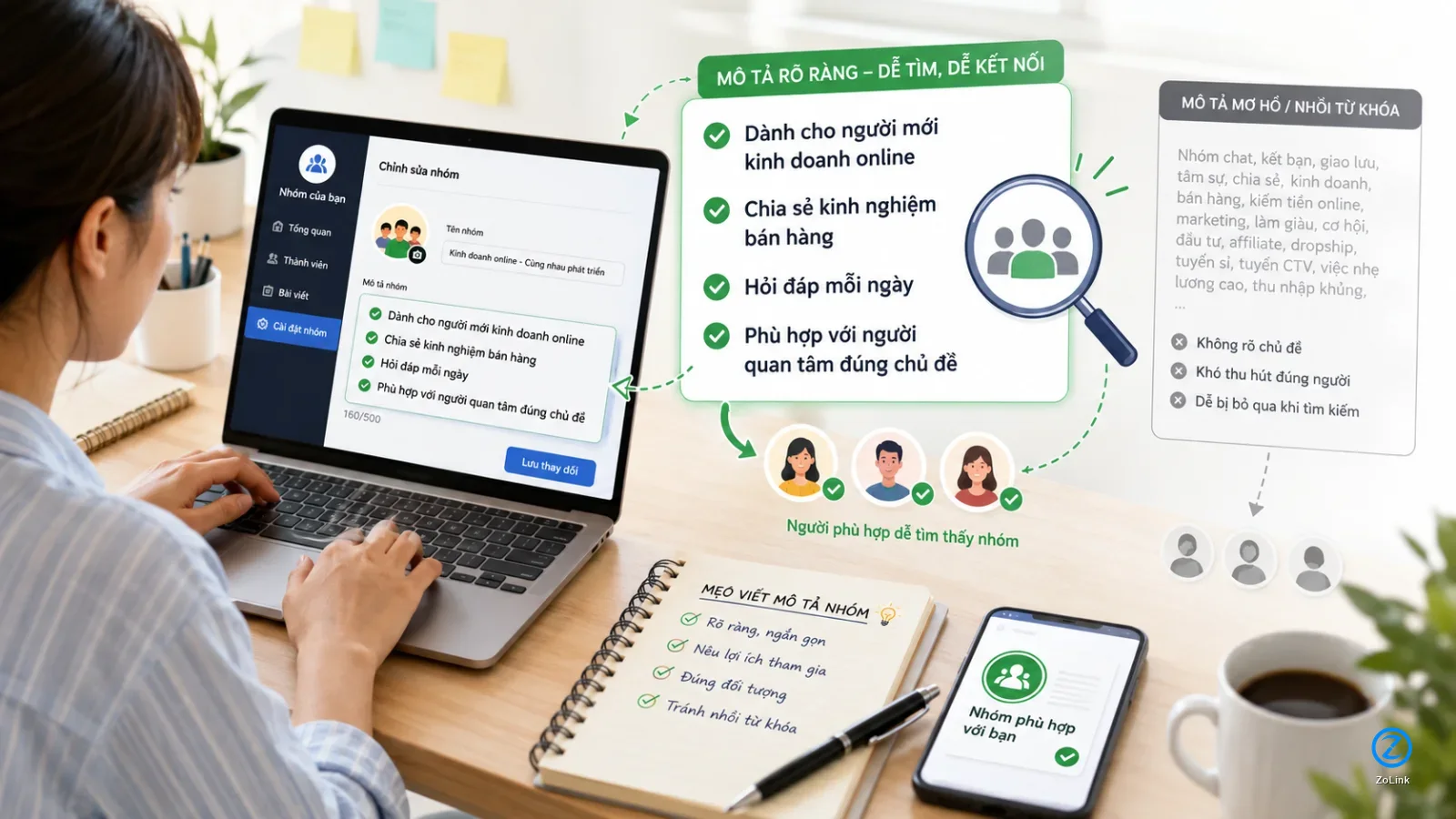 How to Write a Zalo Group Description So the Right People Can Find It